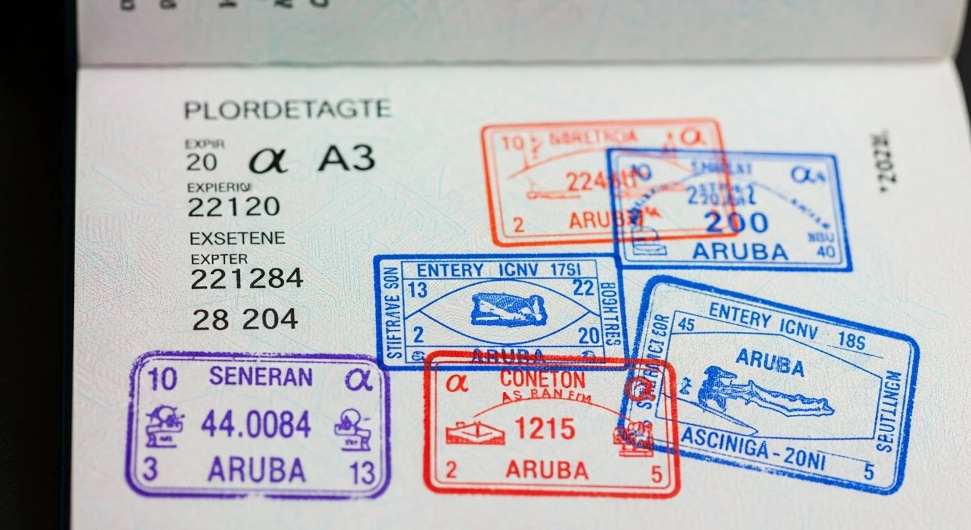 Valid passport with expiration date check