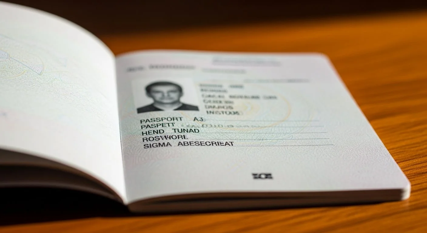 Passport in good condition with readable information